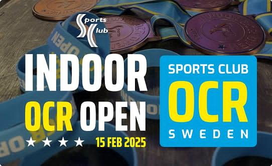 Tävlingslogotyp för Indoor OCR Open 2025